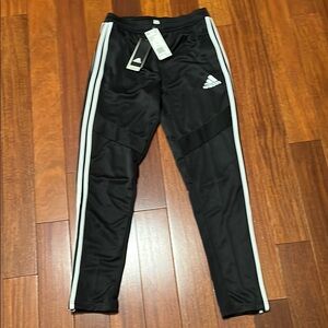 Adidas Boys Black Track Pants